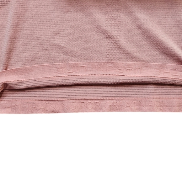 Lululemon Swiftly Tech Twilight Rose Crewneck Sleeve Thumb Hole women's size 10 - Picture 7 of 10